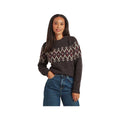 Sherpa Women's Dumji Crew Sweater, Ebony