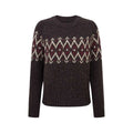 Sherpa Women's Dumji Crew Sweater, Ebony, alternate view 1