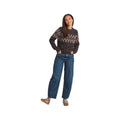 Sherpa Women's Dumji Crew Sweater, Ebony, alternate view 2