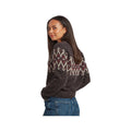 Sherpa Women's Dumji Crew Sweater, Ebony, alternate view 4