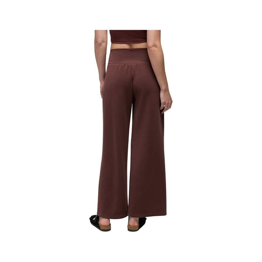 prAna Women's Shea Soft Wide Leg Pants, Cacao, alternate view 1