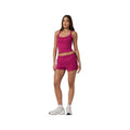 Vuori Women's Halo Cross Back Tank Top, Dragonfruit Heather, alternate view 2
