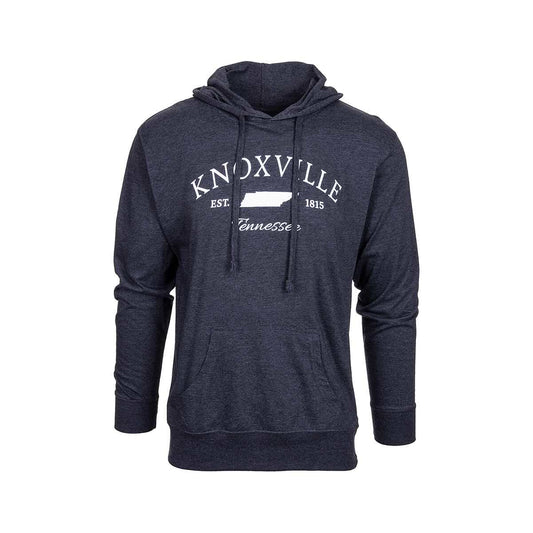 Bay Pointe Knoxville Tennessee State Hooded Long Sleeve T-Shirt