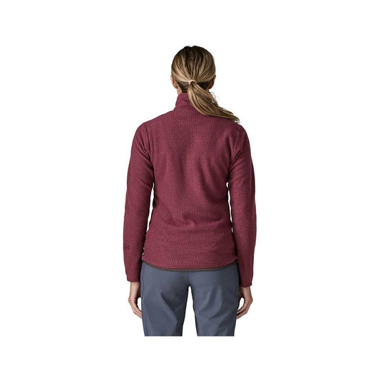 Patagonia Women's R1 Air Fleece Jacket, Berry Fig, alternate view 1
