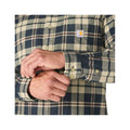 Carhartt Men's Rugged Flex Relaxed Fit Midweight Flannel Long Sleeve Plaid Shirt
