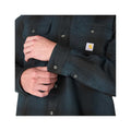 Carhartt Men's Loose Fit Heavyweight Flannel Long Sleeve Plaid Shirt