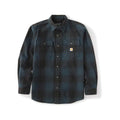 Carhartt Men's Loose Fit Heavyweight Flannel Long Sleeve Plaid Shirt