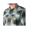 Carhartt Men's Montana Bozeman Relaxed Fit Long Sleeve Plaid Shirt