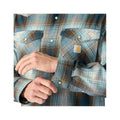 Carhartt Men's Montana Bozeman Relaxed Fit Long Sleeve Plaid Shirt