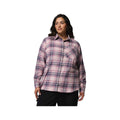 Columbia Women's Calico Basin Flannel Long Sleeve Shirt - Curvy