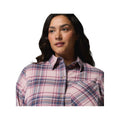 Columbia Women's Calico Basin Flannel Long Sleeve Shirt - Curvy