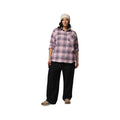 Columbia Women's Calico Basin Flannel Long Sleeve Shirt - Curvy