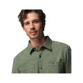 Columbia Men's Twill River Long Sleeve Knit Shirt