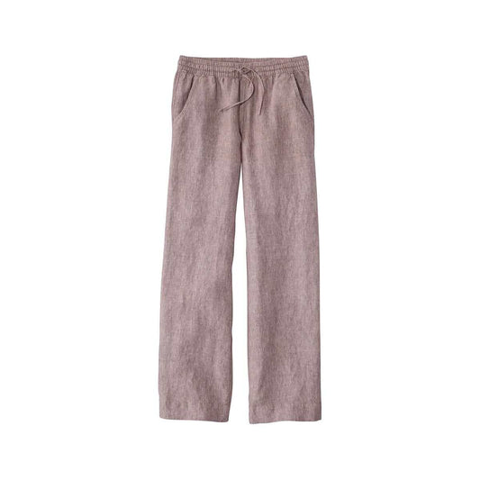 L.L.Bean Women's Premium Washable Linen Pull-On Pants - Curvy