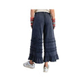 Easel Women's Mineral-Washed Ruffle Terry Pants