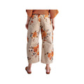 Easel Women's Signature Flower Print Twill Pants