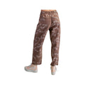 Easel Women's Floral Jacquard Pants, Mocha, alternate view 1