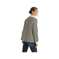 JODIFL Women's Stripe Long Sleeve Casual Top