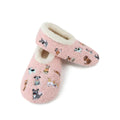 Snoozies Women's Mini Embroidered Slipper Socks