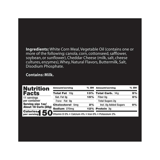 Walnut Creek Foods White Cheddar Cheese Curls