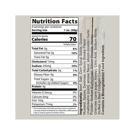 Walnut Creek Foods Old Fashioned Sweet Hickory Beef Sticks