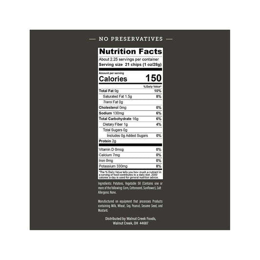 Walnut Creek Foods Single Serve Classic Potato Chips