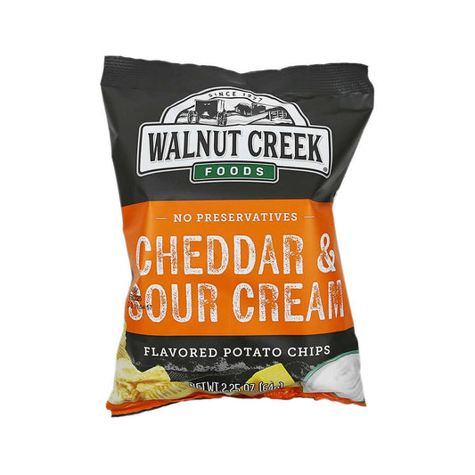 Walnut Creek Foods Single Serve Cheddar & Sour Cream Potato Chips