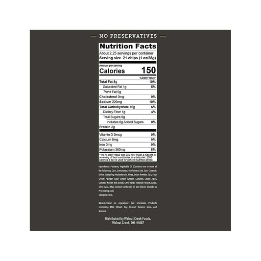 Walnut Creek Foods Single Serve Sour Cream & Onion Potato Chips