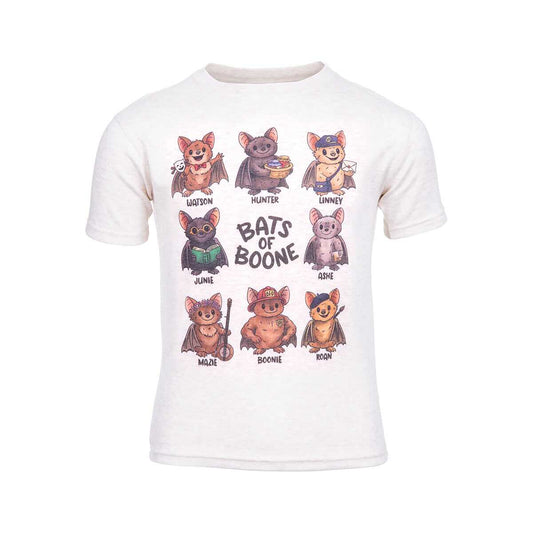 Barefoot Baby Toddler Bats of Boone Short Sleeve T-Shirt