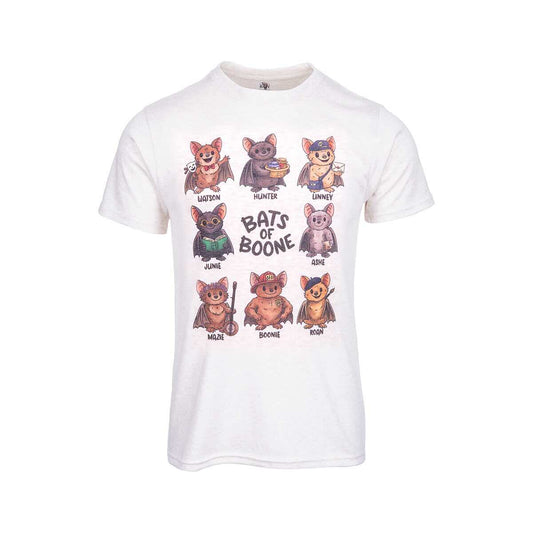 Barefoot Baby Bats of Boone Short Sleeve T-Shirt, Soft Beige