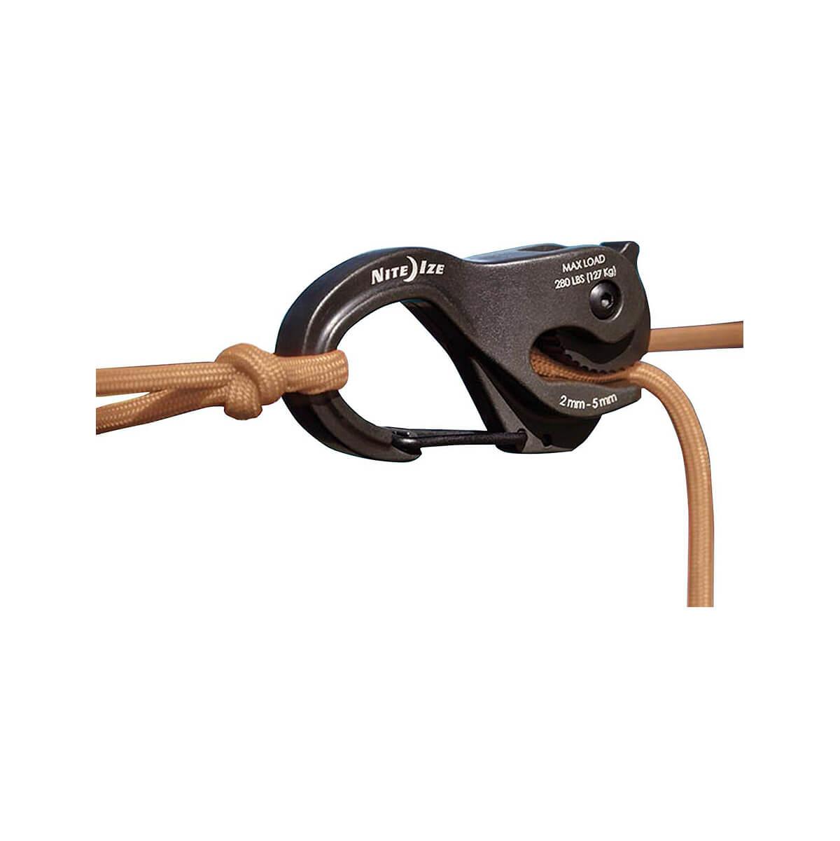 Nite Ize CamJam XT Aluminum Cord Tightener with Coyote Paracord
