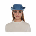 Tilley Classic T3 Snap Up Hat, Denim Blue, alternate view 4