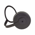 Wide Mouth Cap Lid Black