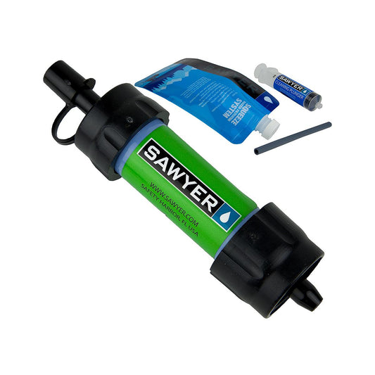 Sawyer Mini Filter With 16 Ounce Pouch Green
