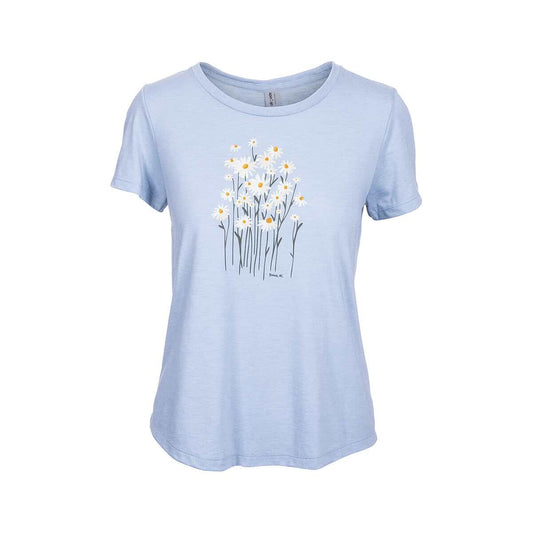 Bum Wraps Women's Boone Wild Daisy Short Sleeve T-Shirt