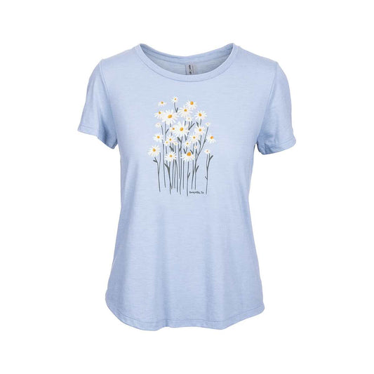 Bum Wraps Women's Knoxville Wild Daisy Short Sleeve T-Shirt