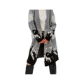 Old Ranch Women's Vista Jacquard Mountain Cardigan Sweater, Harbormist
