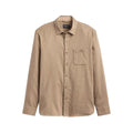 Pendleton Men's Fremont Cotton Long Sleeve Flannel Shirt, Tan Donegal