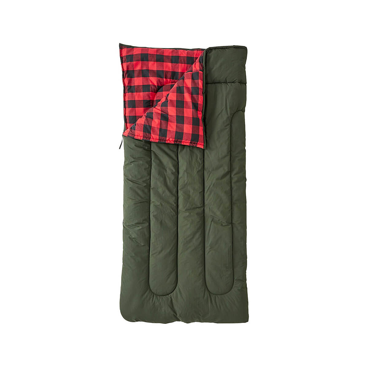 L.L.Bean Flannel Lined Camp Sleeping Bag