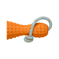 Gourdo Rubber Throw Dog Toy - Large Campfire Orange