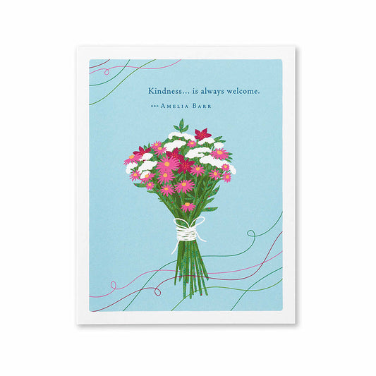 Kindness is Always Welcome Thank You Card