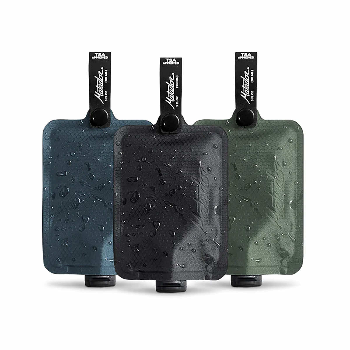 Matador FlatPak Toiletry Bottles - 3 Pack Multicolor – Mast General Store