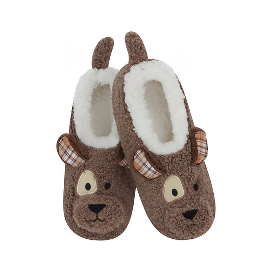 Kids' Barnyard Buddies Slippers Puppy