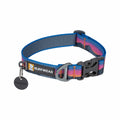 Crag Reflective Dog Collar Alpine Dusk