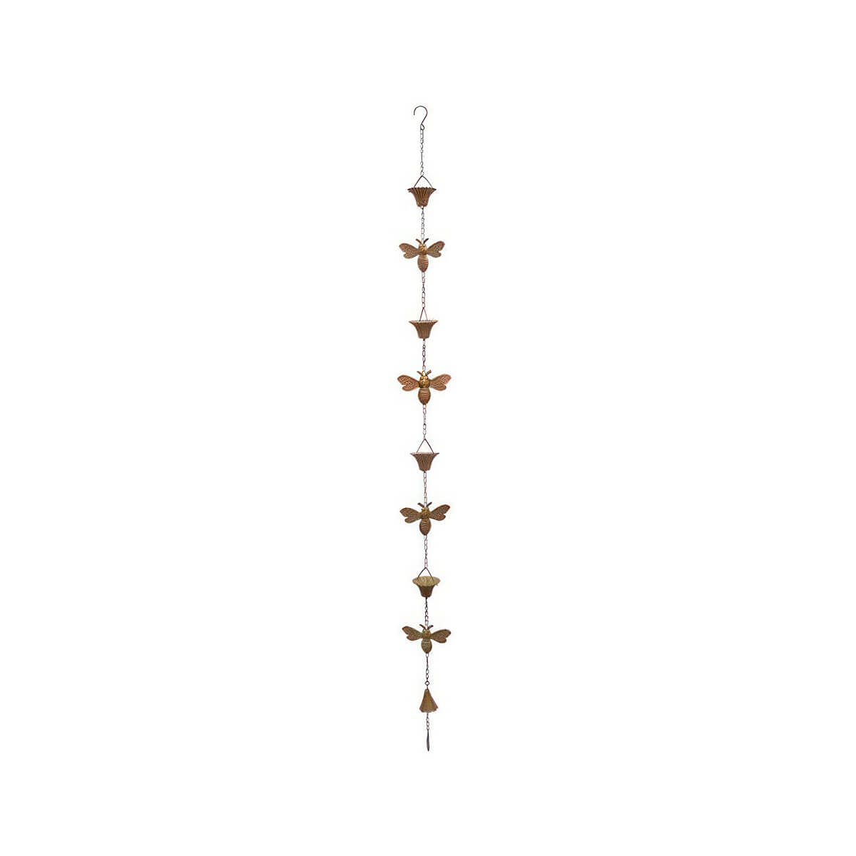 Melrose Bee Iron Rain Chain