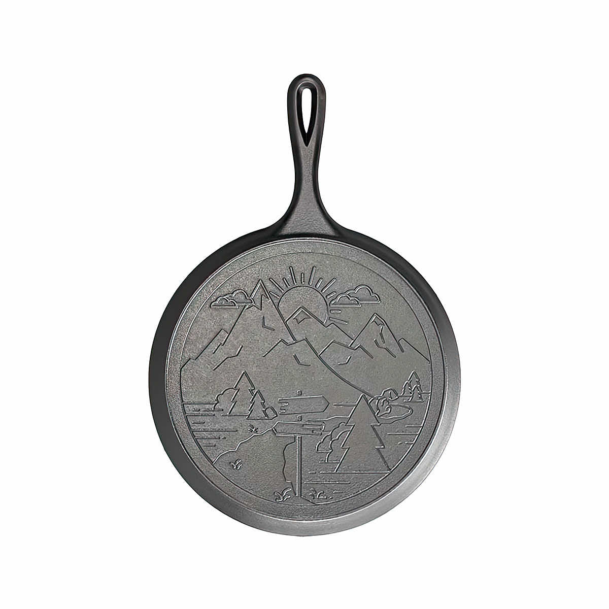 Lodge Wanderlust Cast Iron Griddle - Thumbnail 2