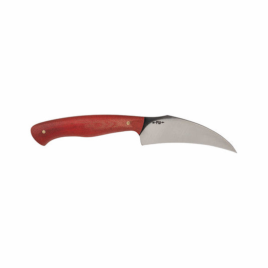 Color swatch for Primitive Woodsman Carolina Reaper Knife in Black Micarta