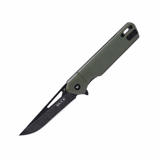 Color swatch for Buck Knives 239 Infusion Modified Tanto Knife in Black