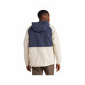 L.L.Bean Men's Mountain Classic Colorblock Anorak Jacket Crbn Nvy Dp Grn