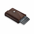 Porter RFID Leather Wallet Brown